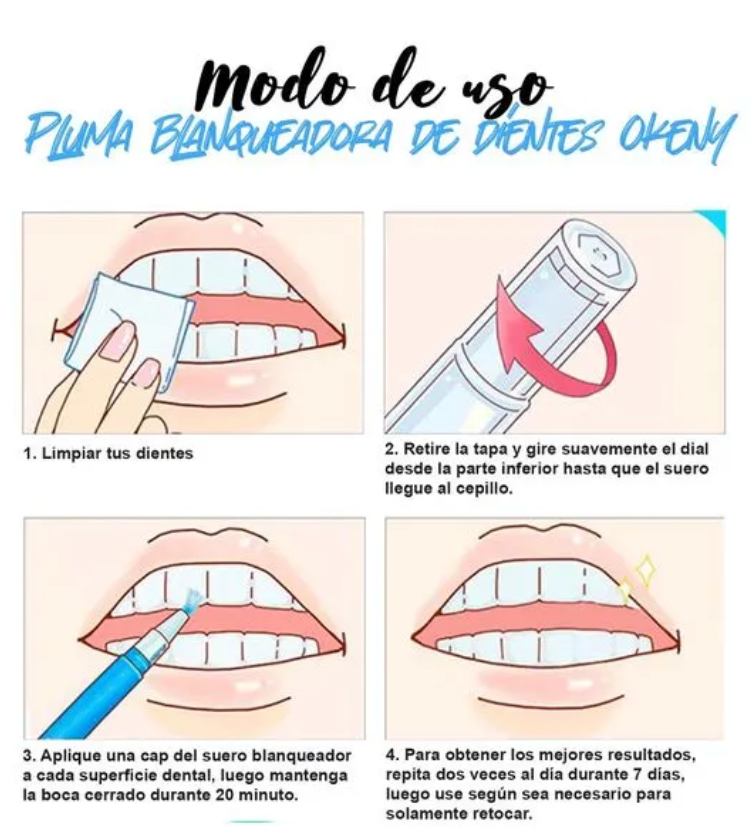 LAPIZ BLANQUEADOR DE DIENTES